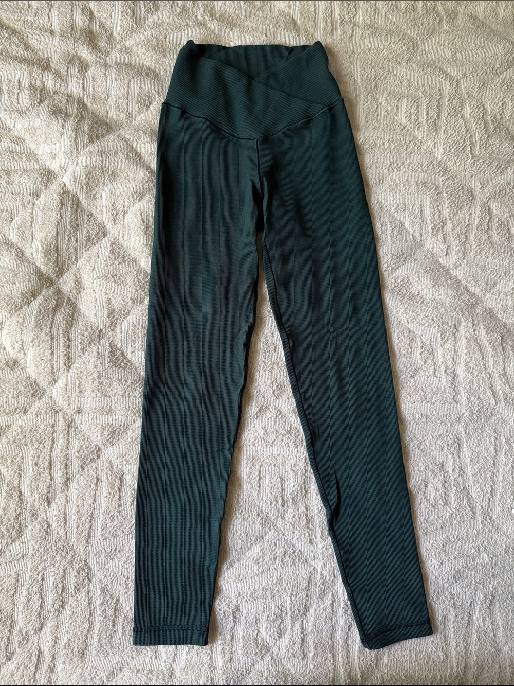 aerie Dark Green High-Waist Leggings